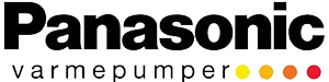 Panasonic varmepumper logo. Bilde.
